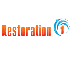 Restoration 1 logo on a white background.