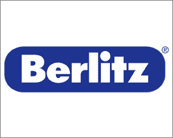 The Berlitz logo features prominently on a clean white background.