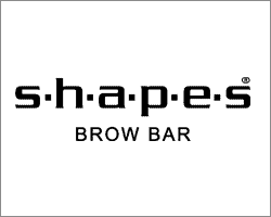 Shape's brow bar logo.