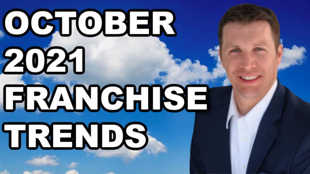 Franchise sales trends in October 2021.