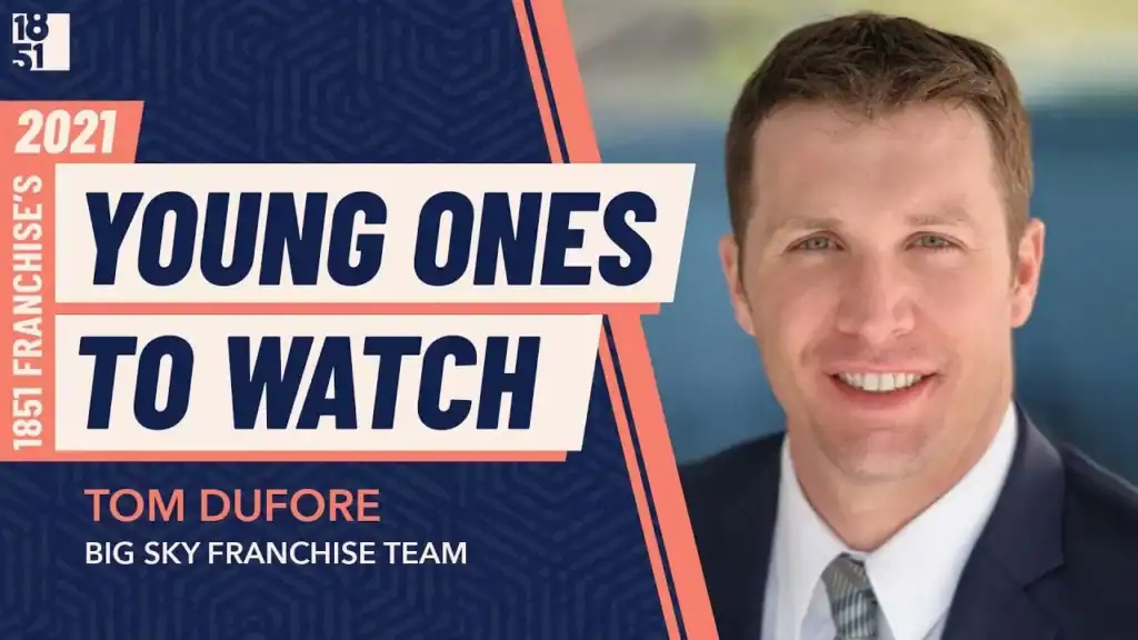 Tom DuFore recognized by 1851 Franchise as a Young One to Watch in franchising
