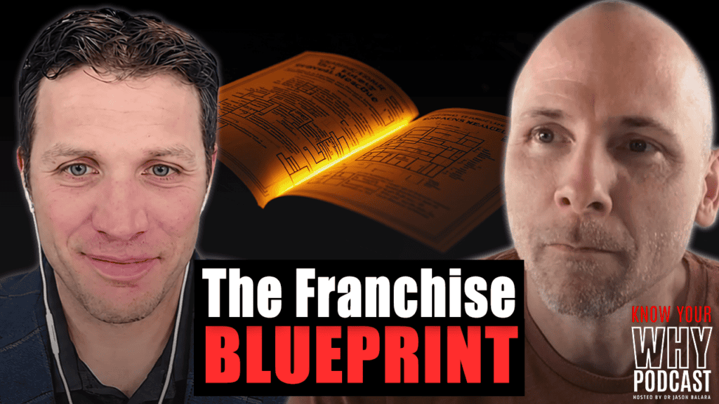 Dr. Tom DuFore discussing franchising and business growth on the Know Your Why Podcast
