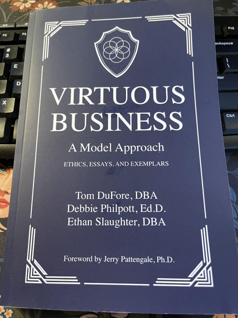 Virtuous Business by Dr. Tom DuFore featured in a review by Your Partner In Success Radio.