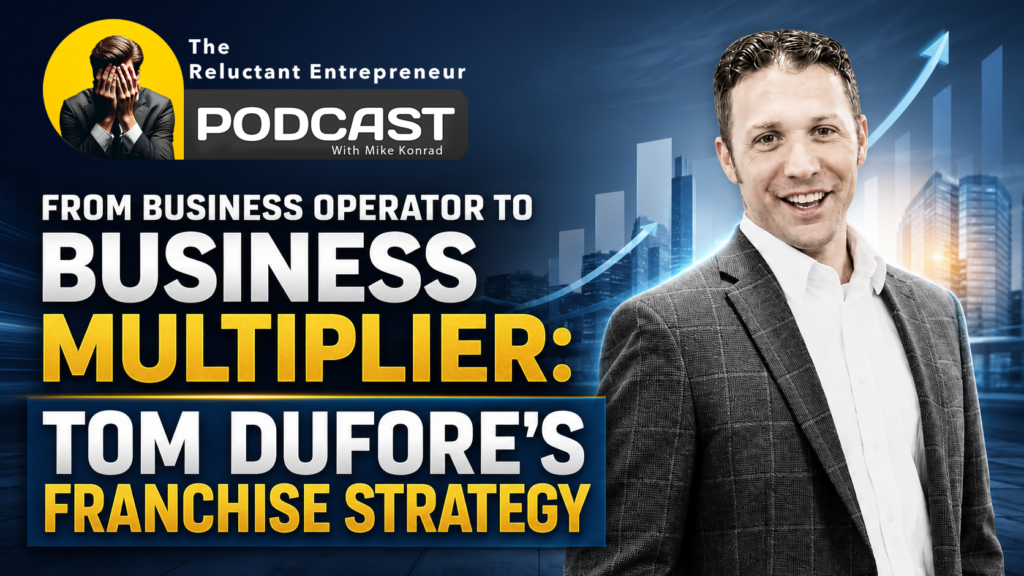 Dr. Tom DuFore discussing how to scale a business through franchising.